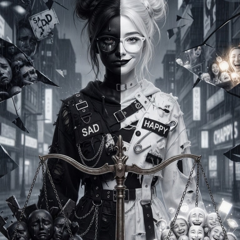 黑白配 artwork