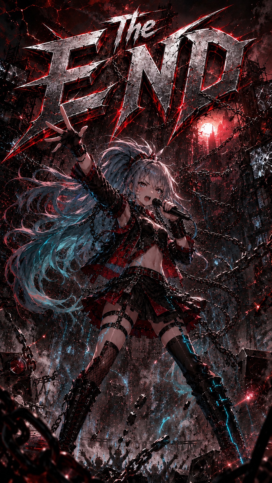 The END (girl ver) artwork