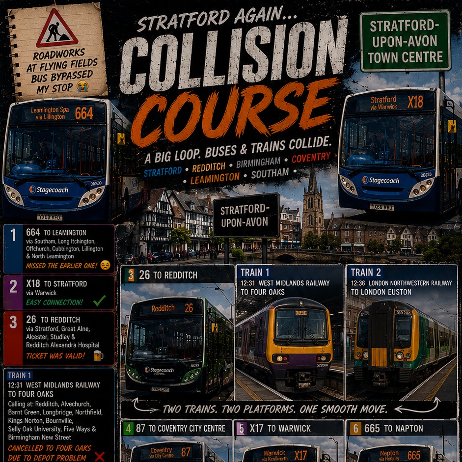 Stratford Collision Course artwork