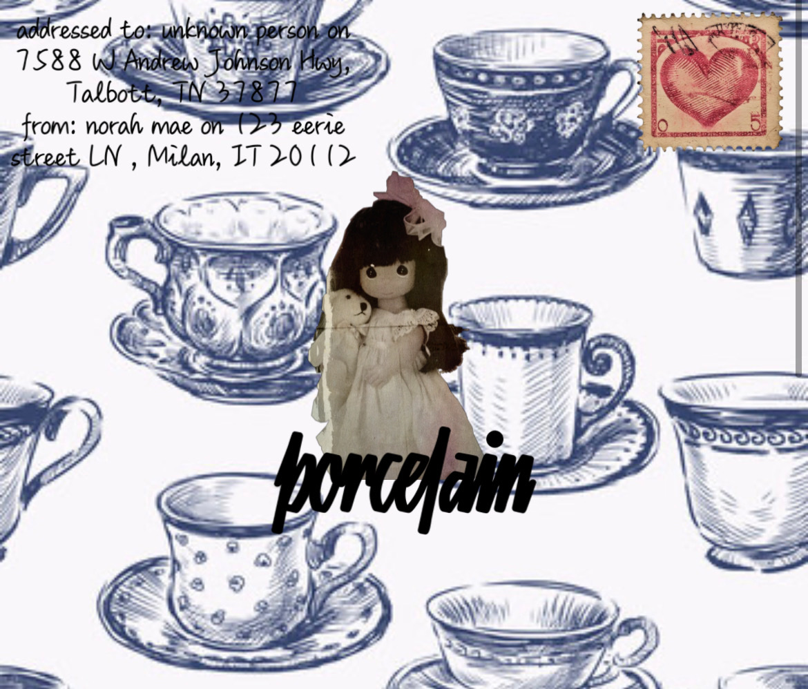 porcelain (eerie LN version) artwork