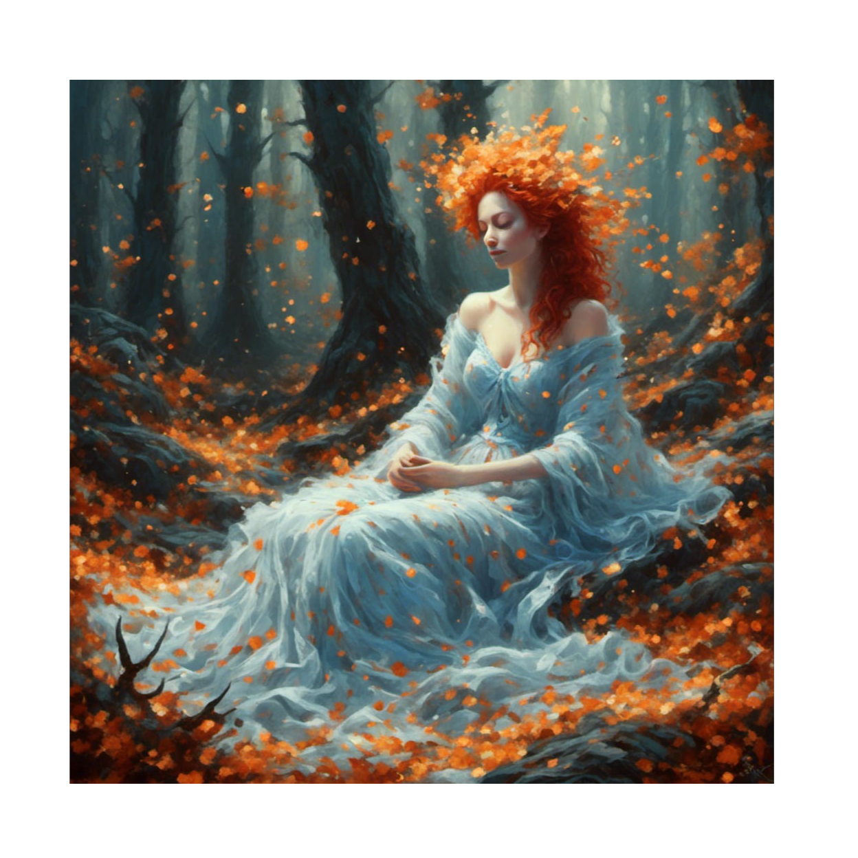 Queen of the Fae, Empty Throne artwork