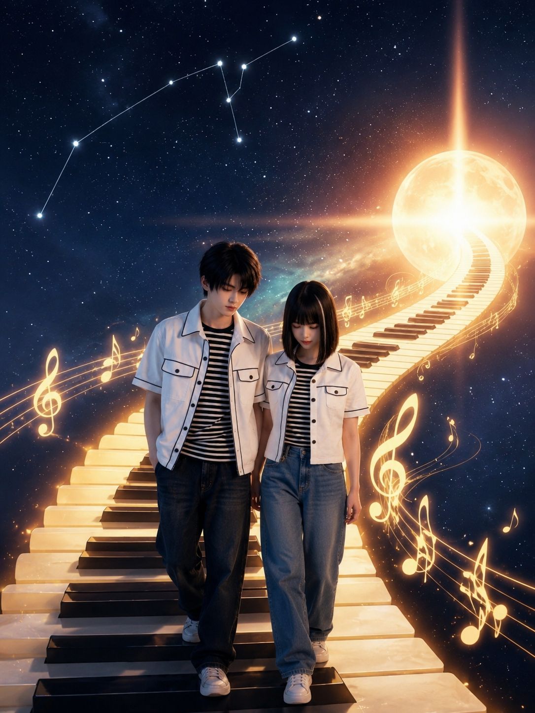 Stairway to Celestial Melody한글버젼 [원곡자:Brockenmusic]원곡Stairway to Celestial Melody리메이크 artwork