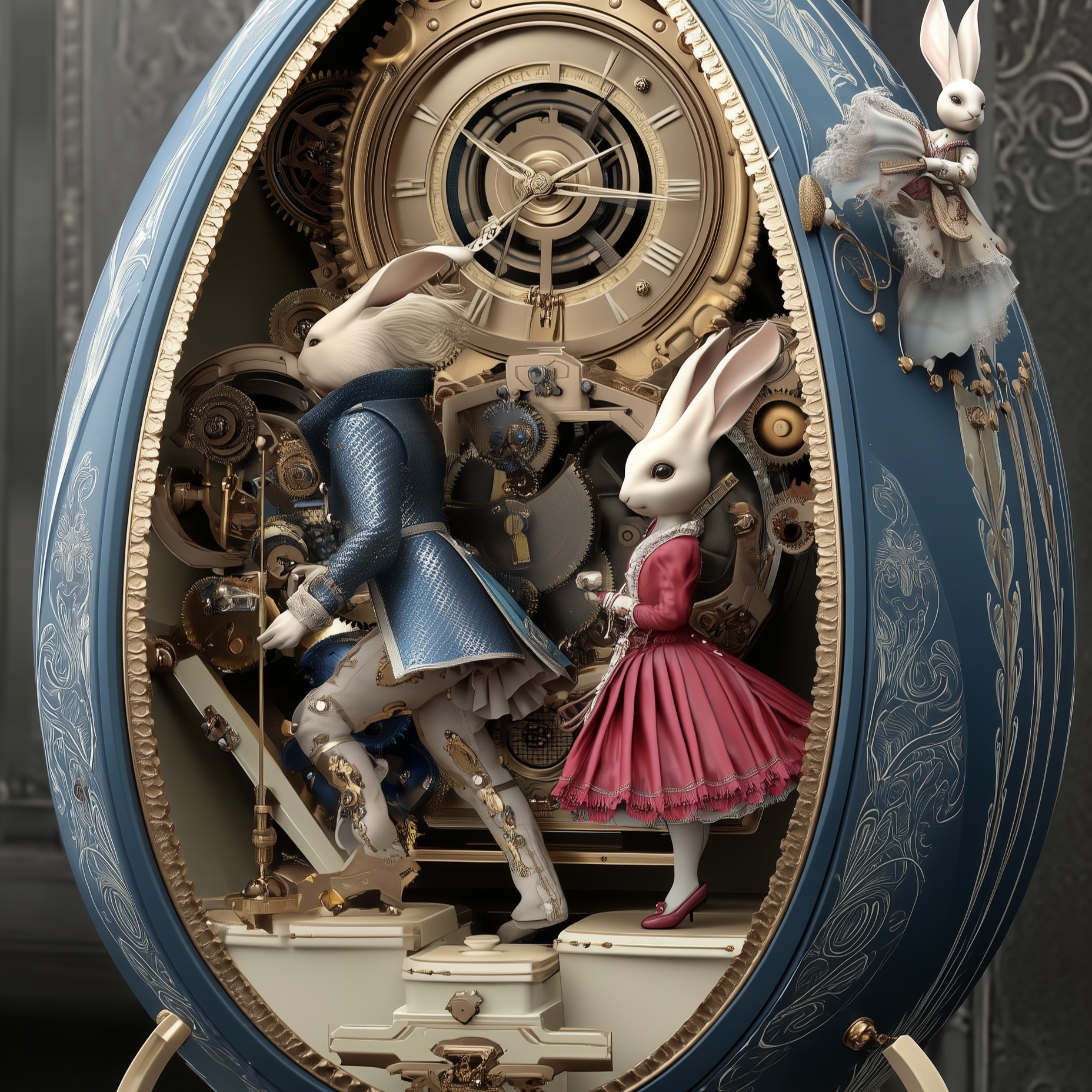 Clock Rabbit Steve Clockwork Rabbit-Chimes (cover version) | Suno