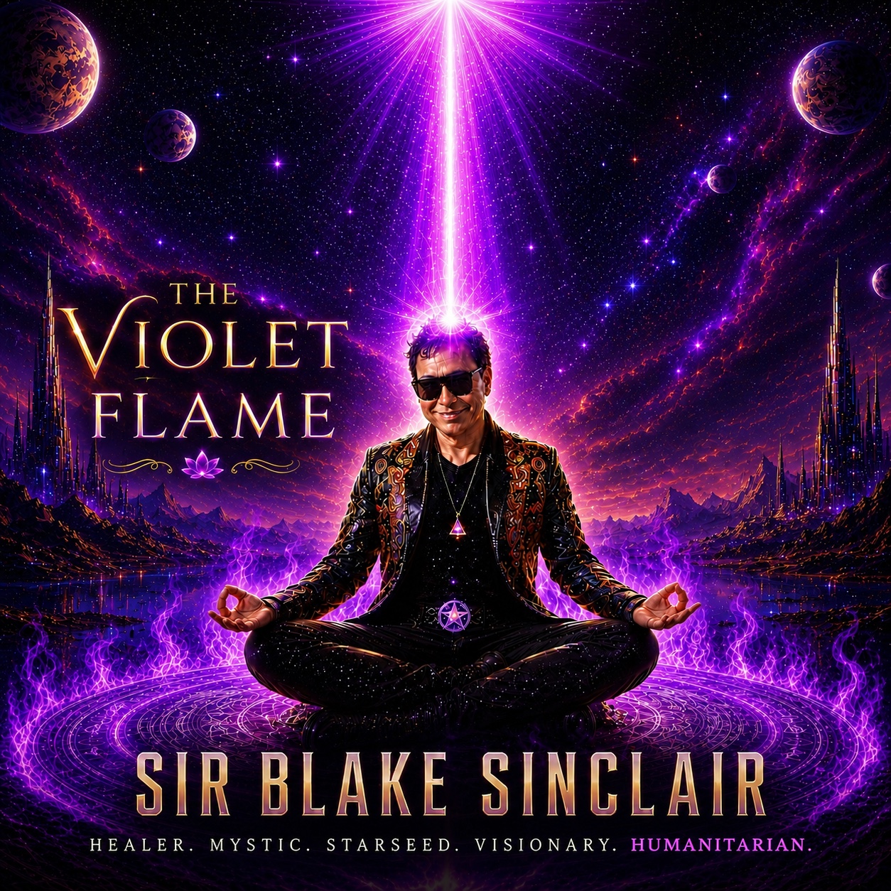 The Violet Flame artwork