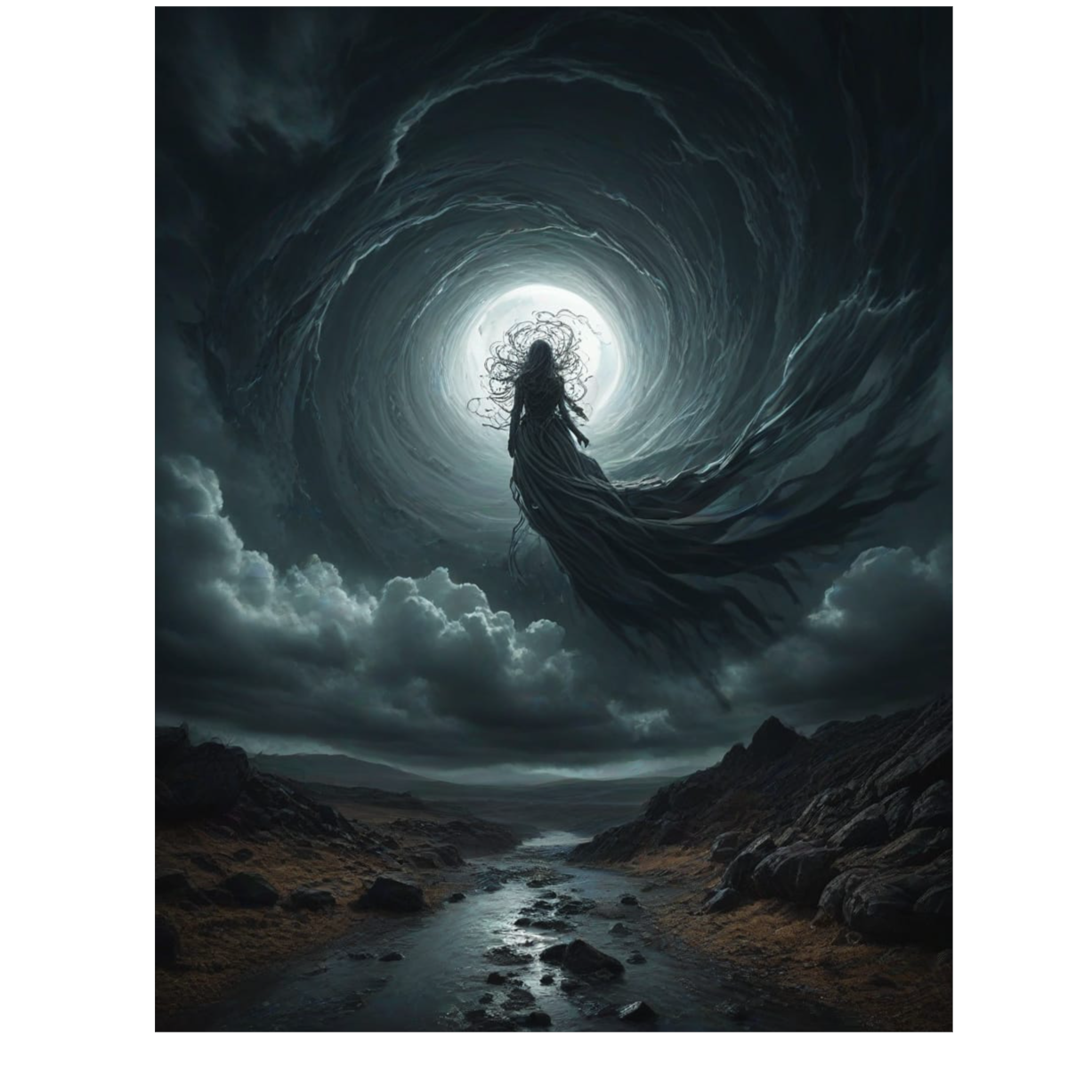 Echoes from the Vortex by Dark Angel Nyx | Suno