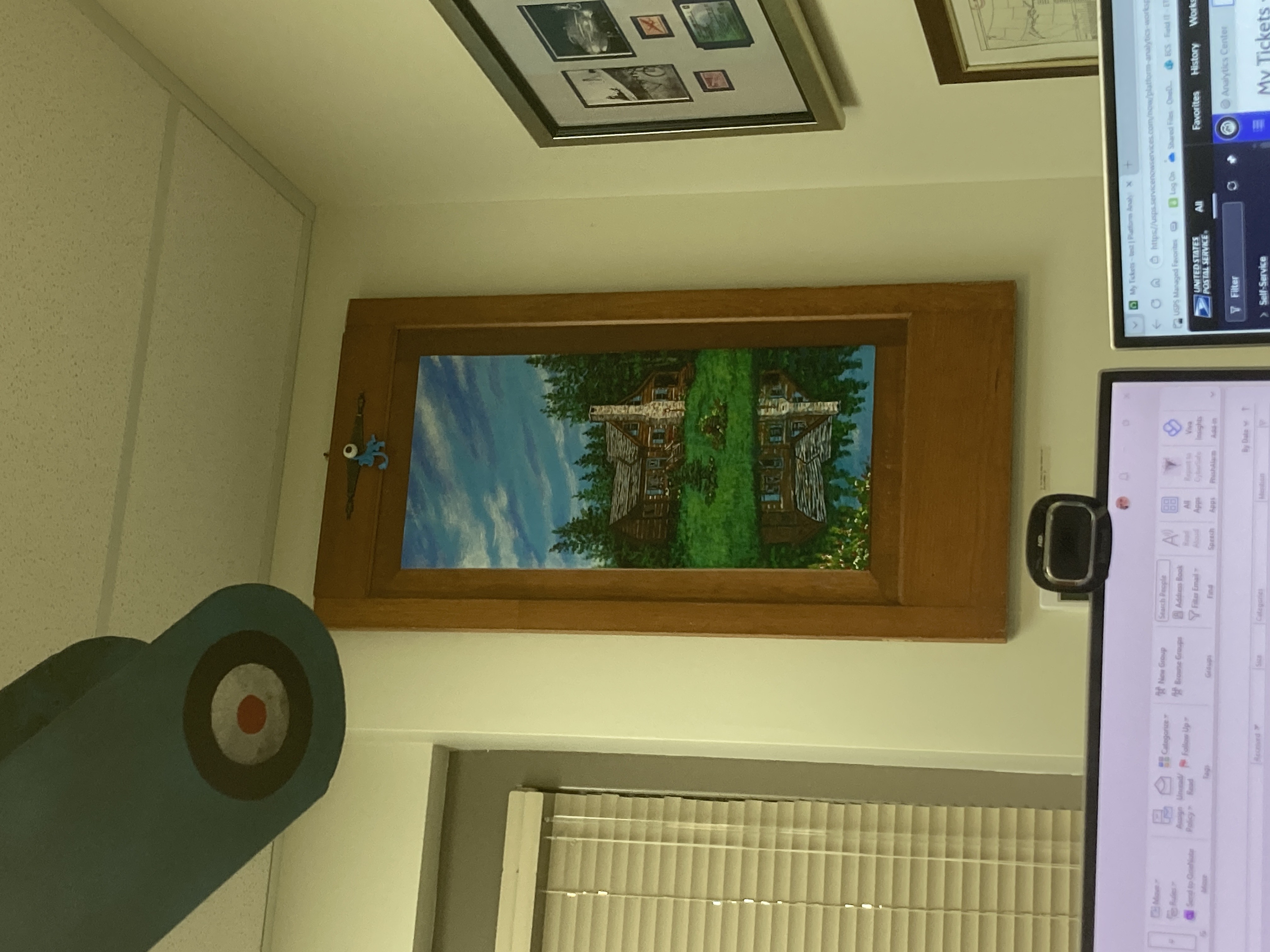 There’s the Door artwork