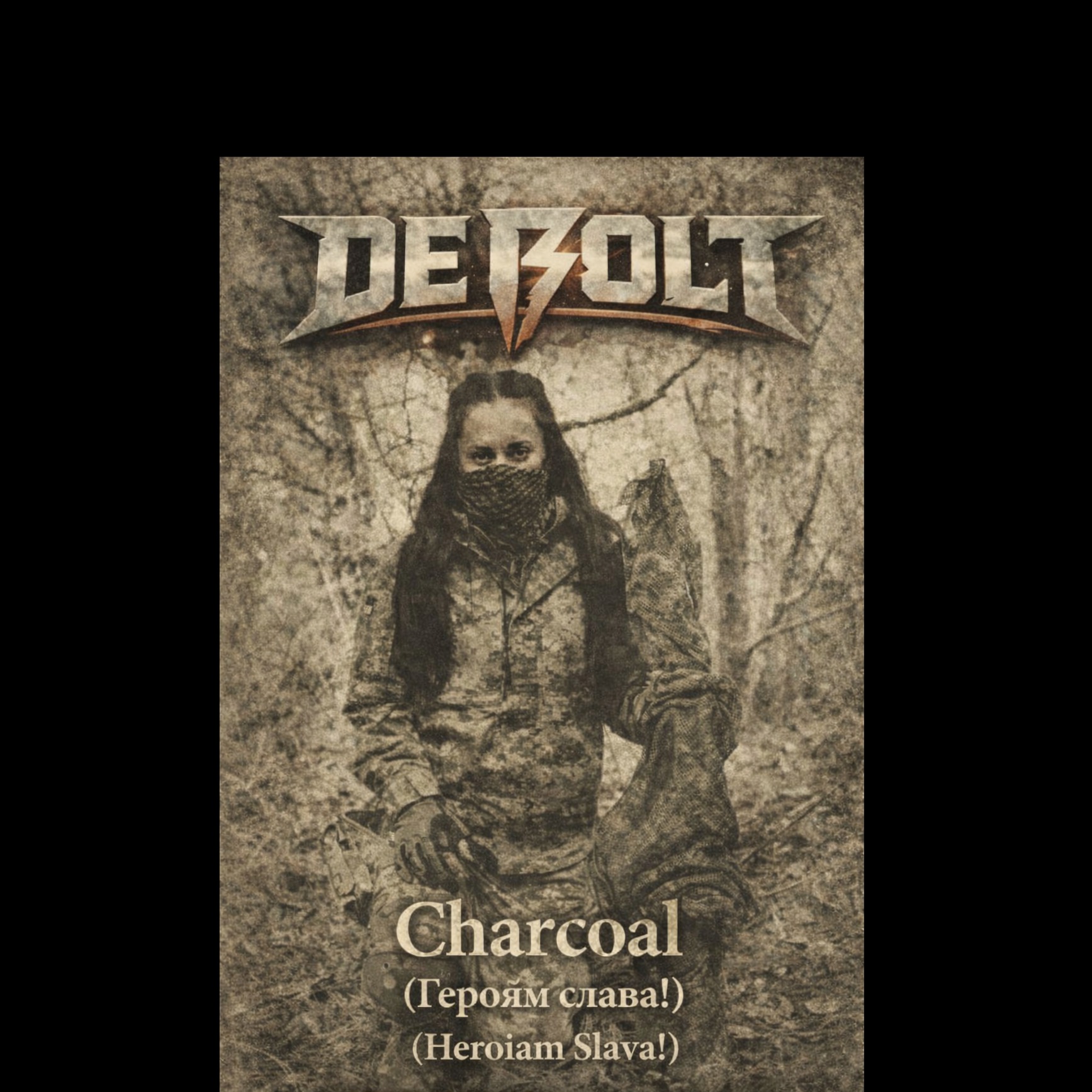 De Bolt v1 ' Charcoal ' artwork