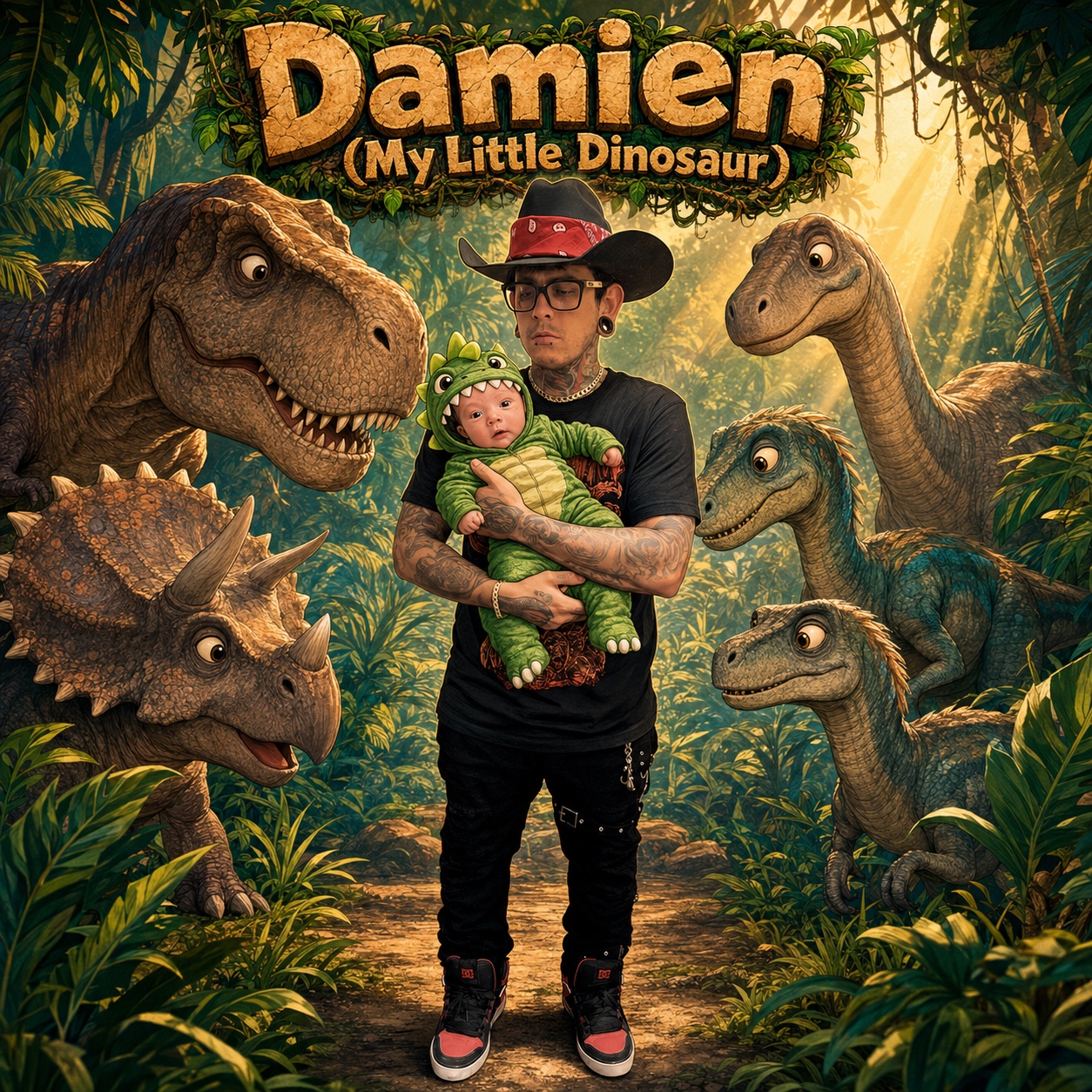 Damien (My Little 🦖) artwork