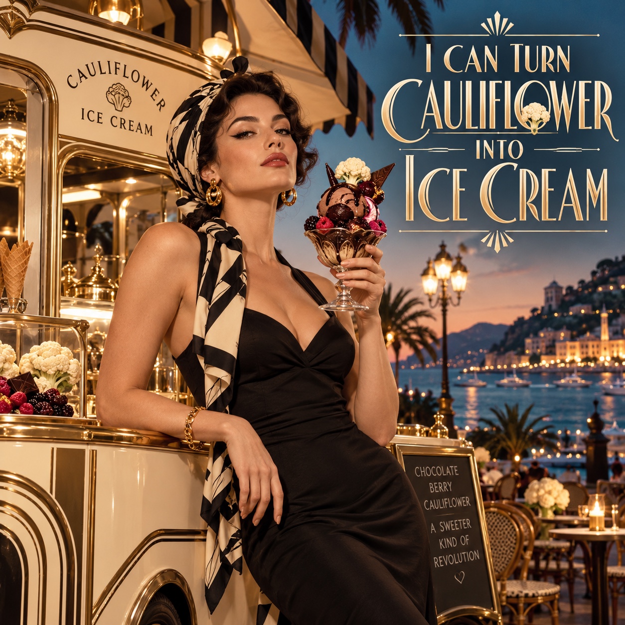 I Can Turn Cauliflower Into Ice Cream artwork