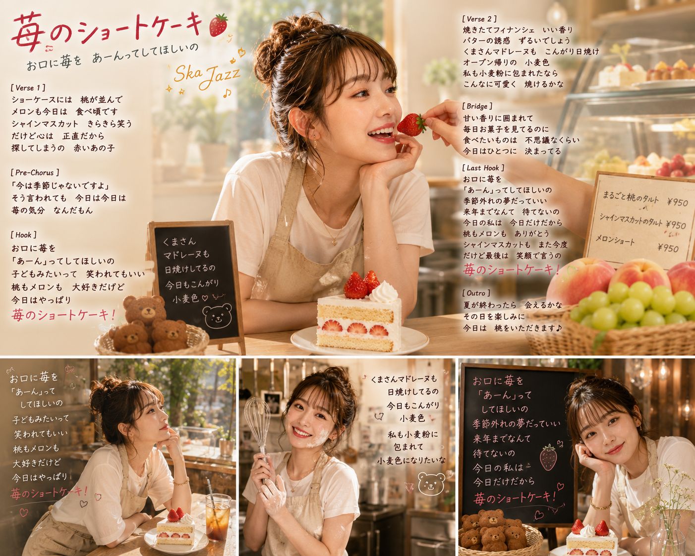 苺のショートケーキ artwork