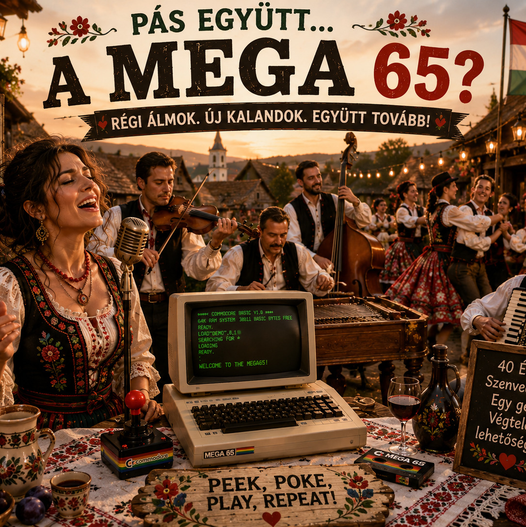 [Hungarian] Lépést tartasz a MEGA65-tel? artwork