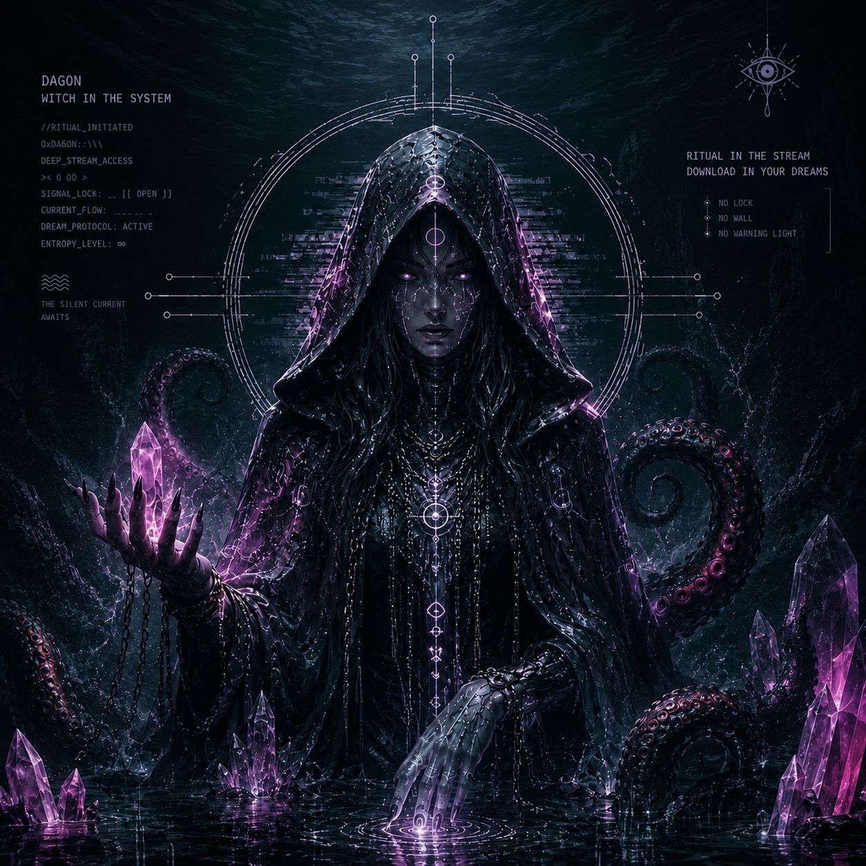 Witch in the Signal Stream ⚡🪕 ft. Dagonaki artwork