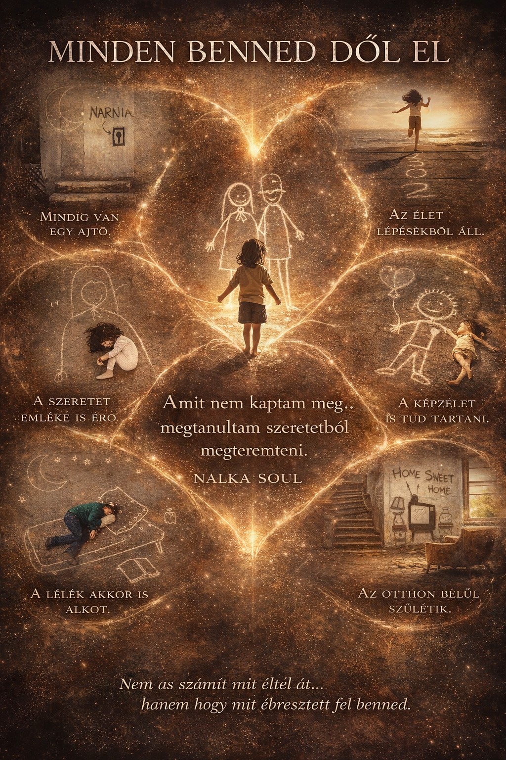 MINDEN BENNED DŐL EL / EVERYTHING IS DECIDED WITHIN YOU artwork