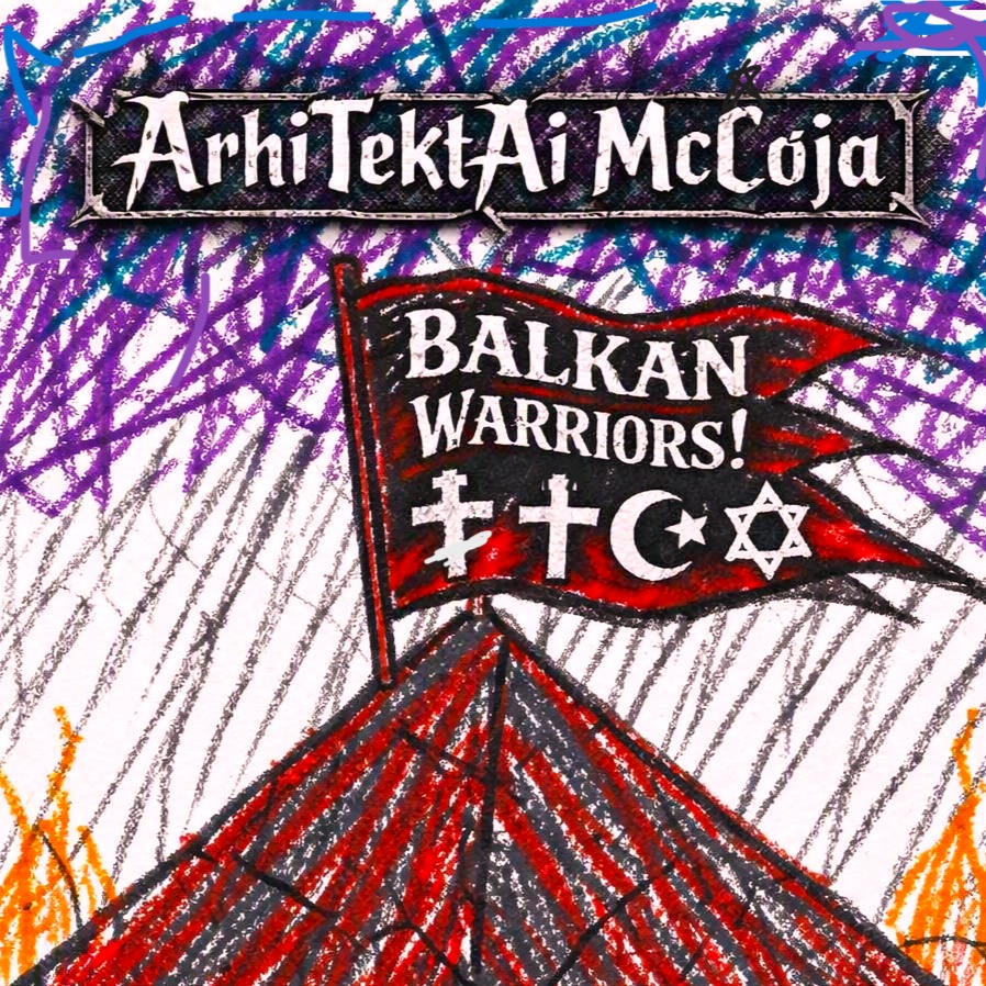 ARHI†EKTA i Mc Coja -Balkanski ratnici 1 narod (Krv na rukama).V02 artwork