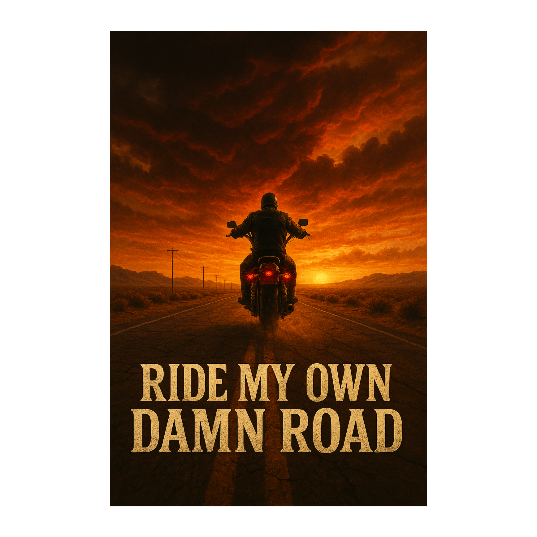 Ride My Own Damn Road artwork