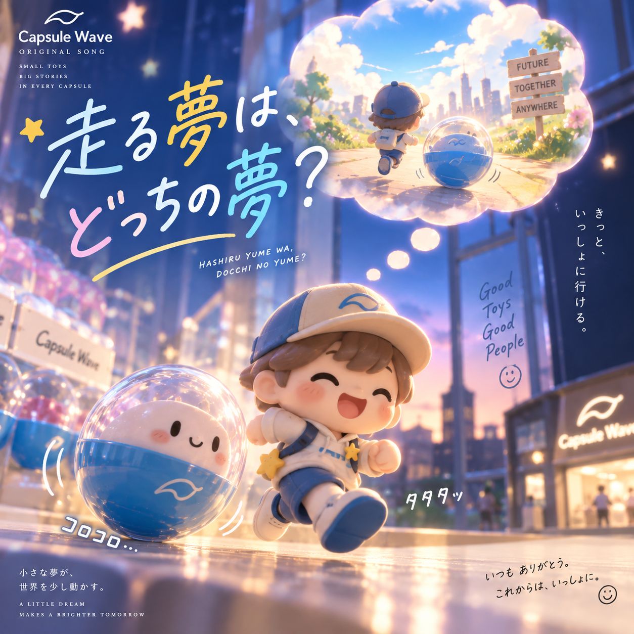 走る夢は、どっちの夢？ artwork