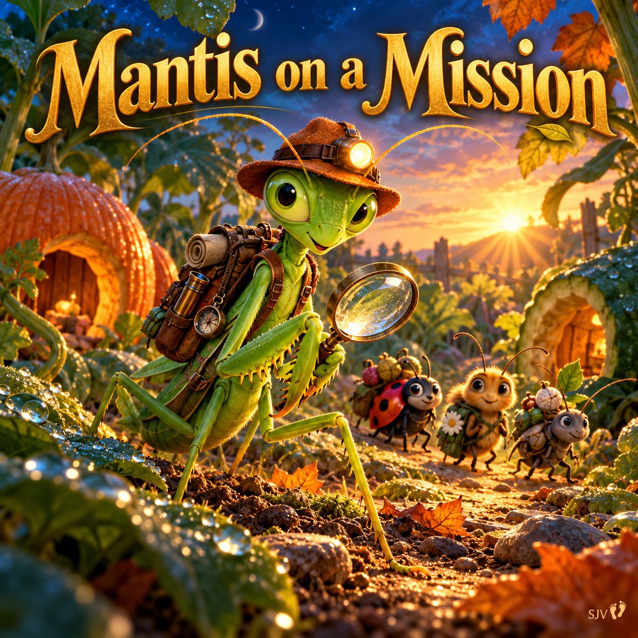 Mantis on a Mission artwork