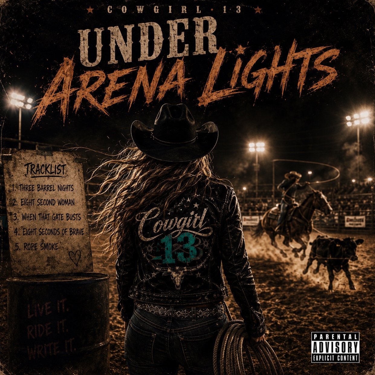 Under arena lights