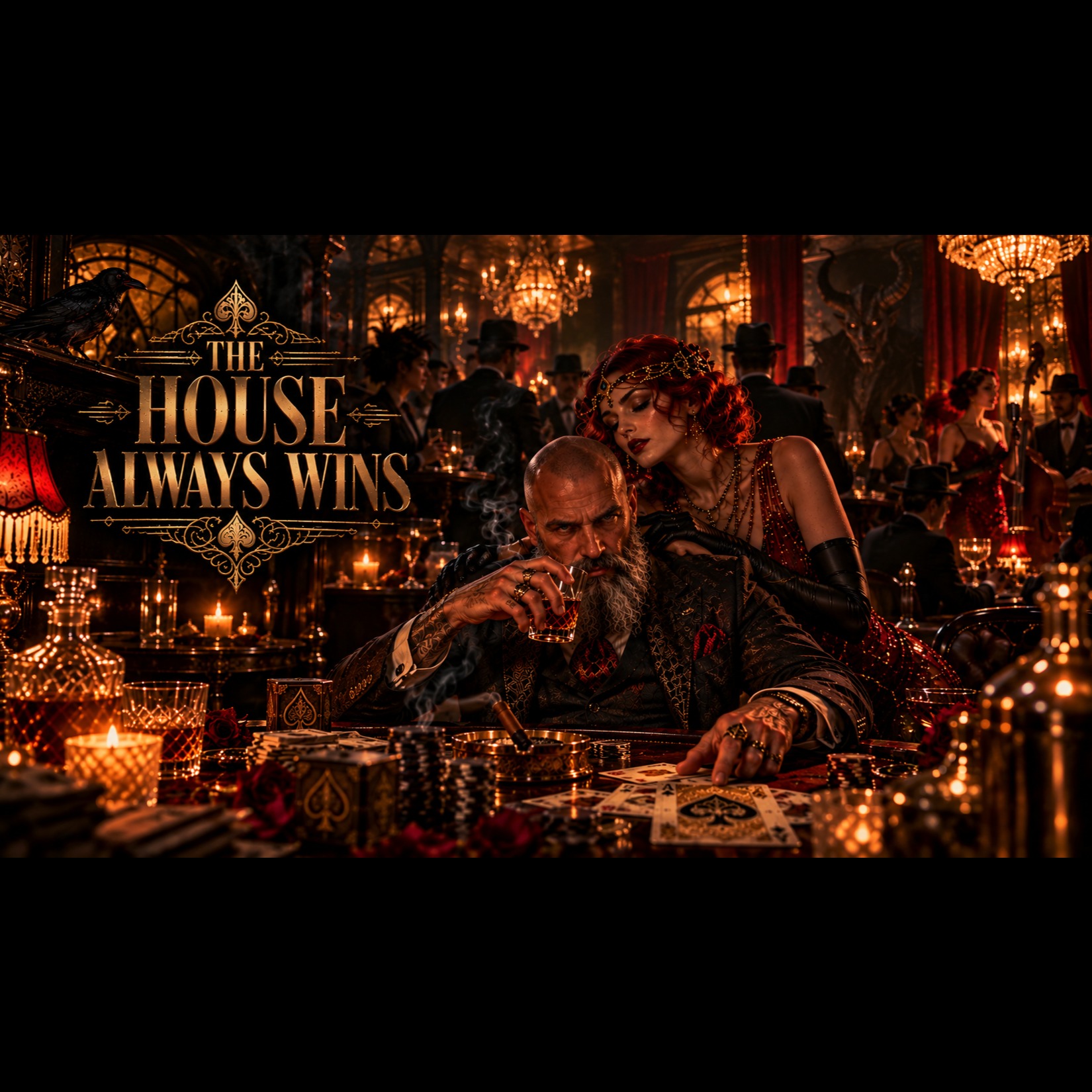 # THE HOUSE ALWAYS WINS artwork