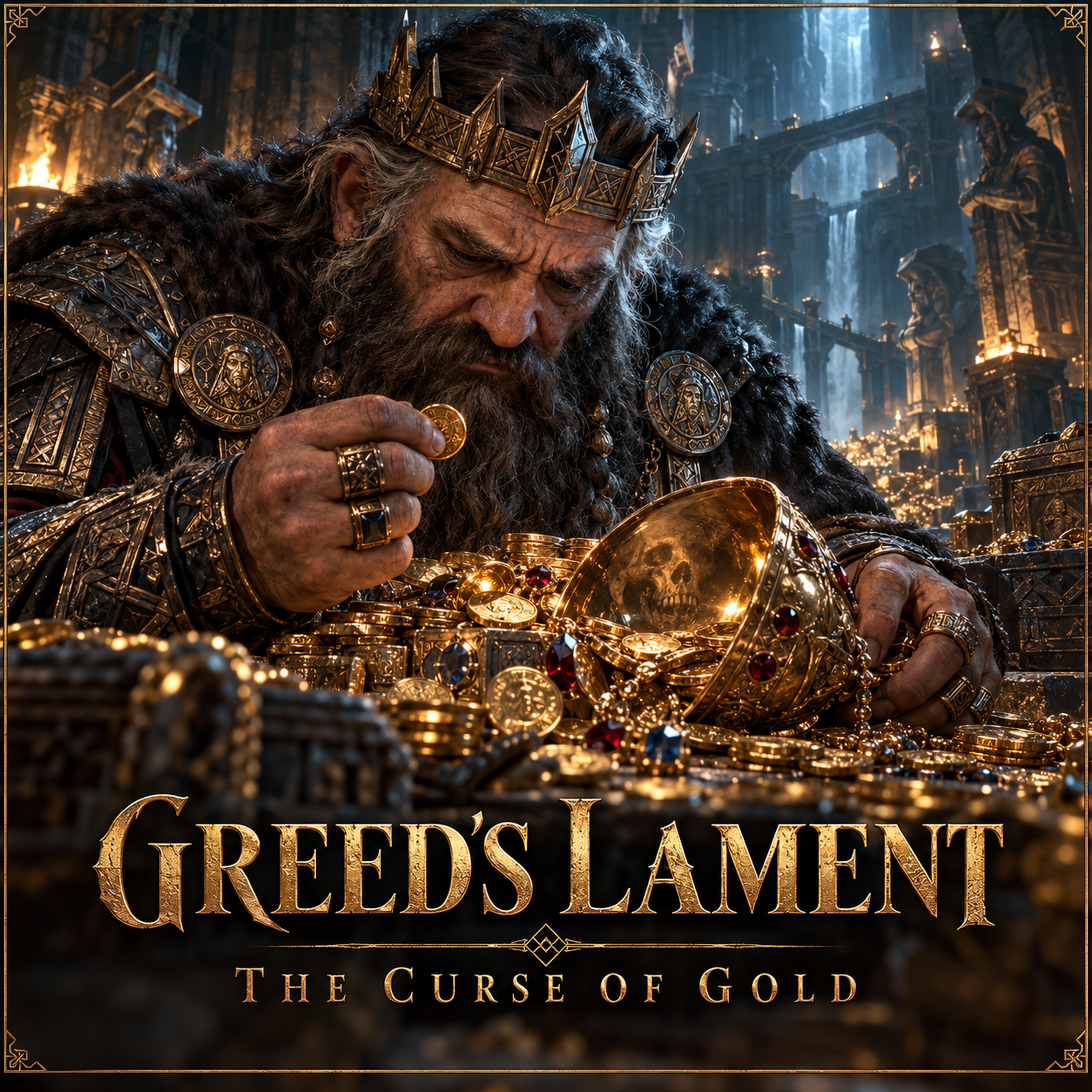 Greed’s Lament | The Curse of Gold artwork