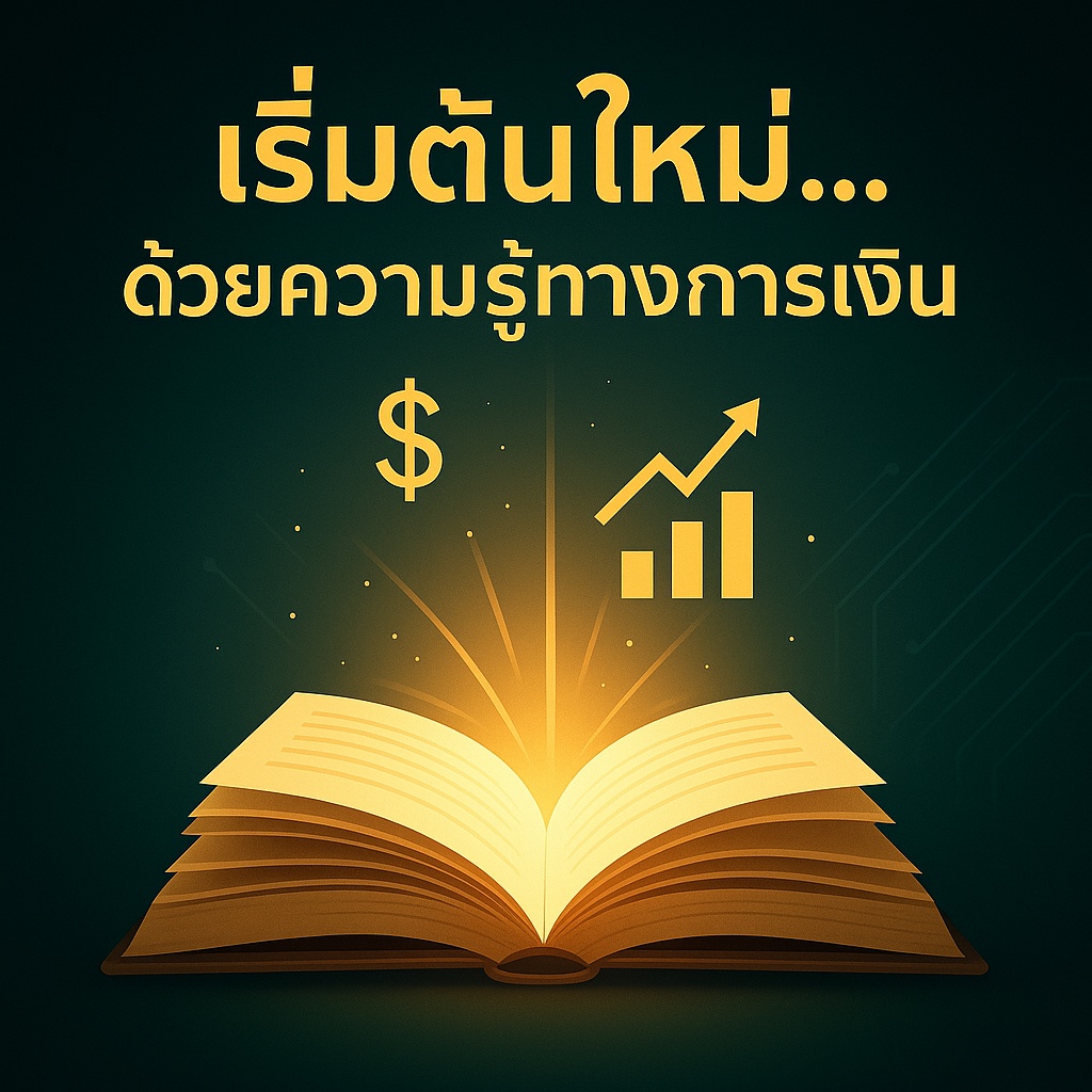 Image for เริ่มต้นใหม่ ด้วยความรู้ทางการเงิน