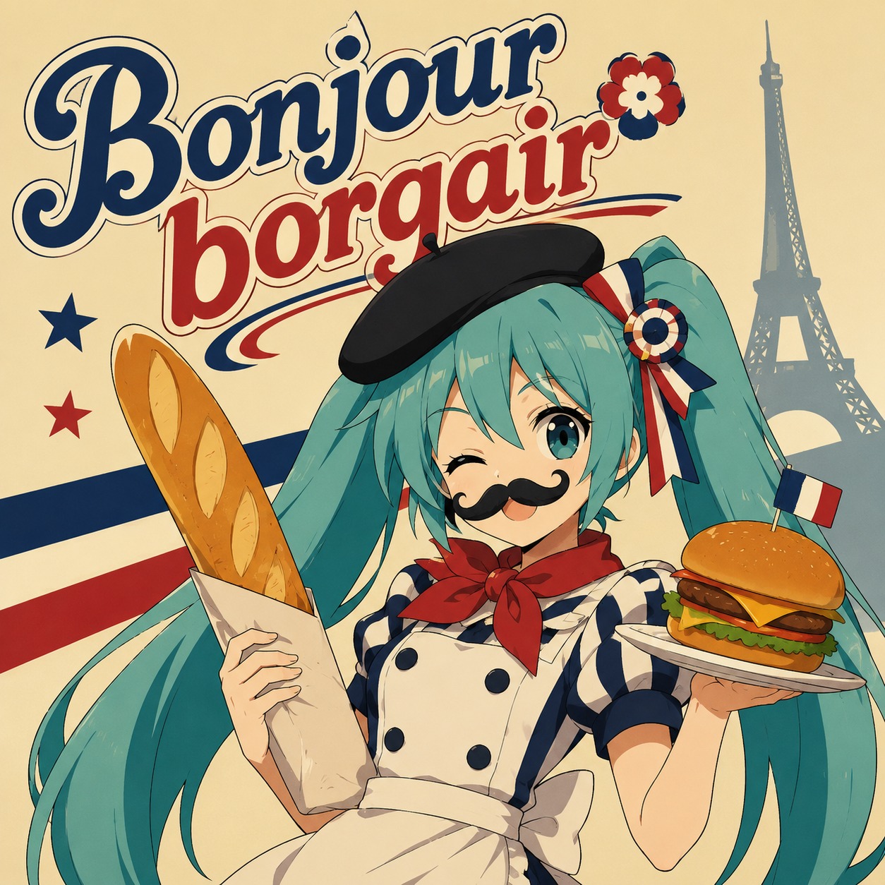 Bonjour Borgair artwork