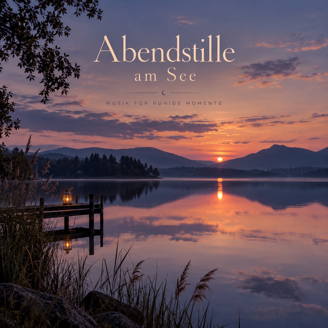 Abendstille am See artwork
