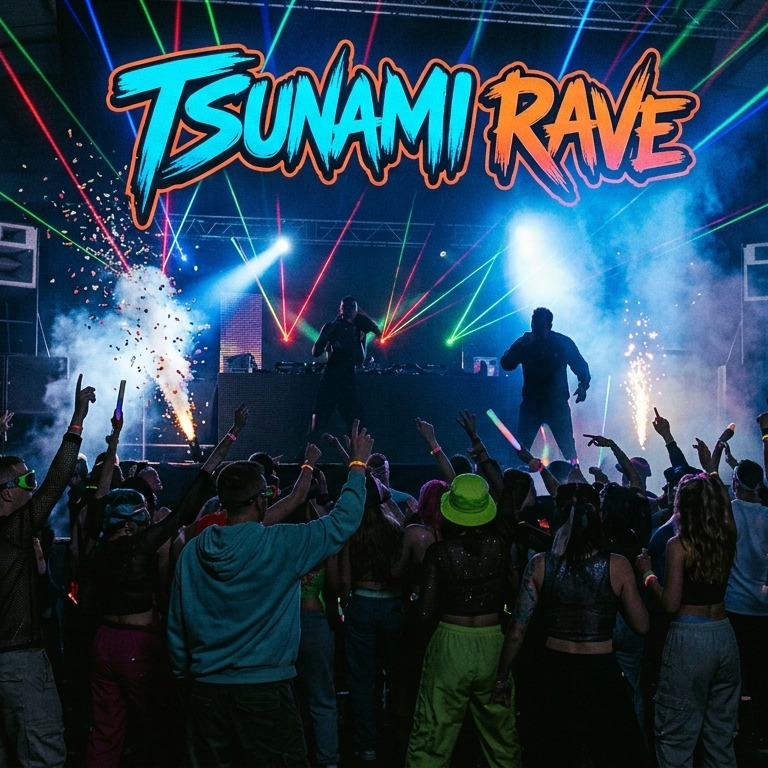 Tsunami Rave artwork