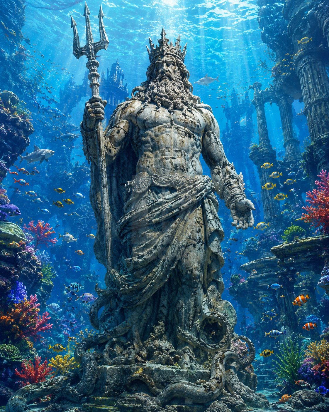 King Neptune artwork