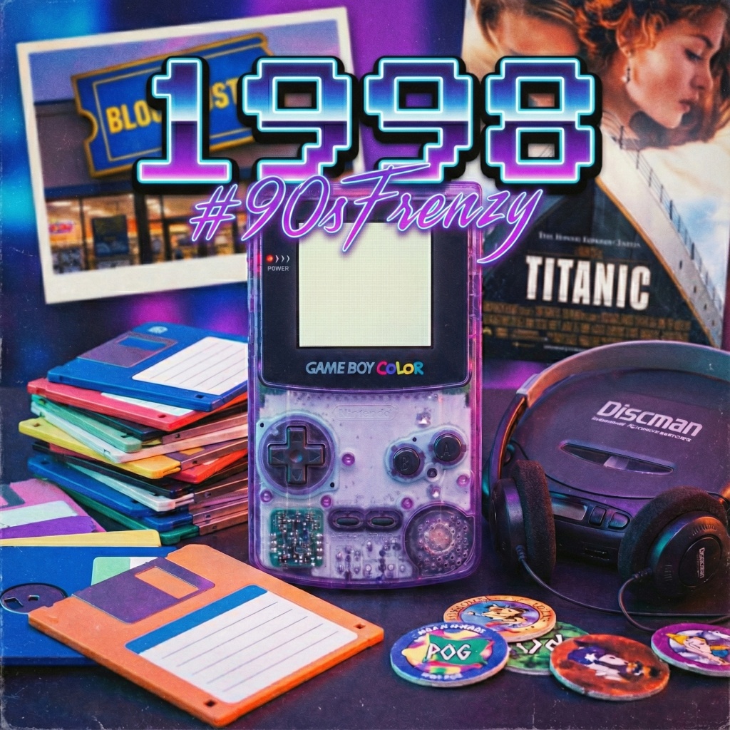Image for 1998 - #90sFrenzy Challenge