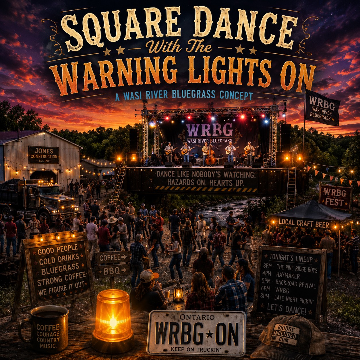 Square Dance With The Warning Lights On