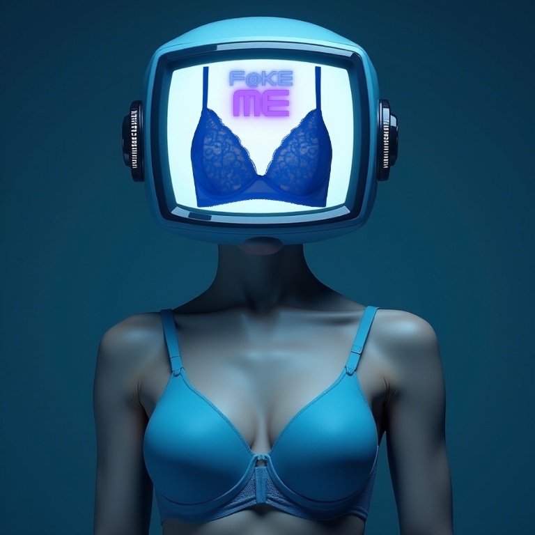 Image for F@ke Me - A memory to the Lady in a blue ... brah