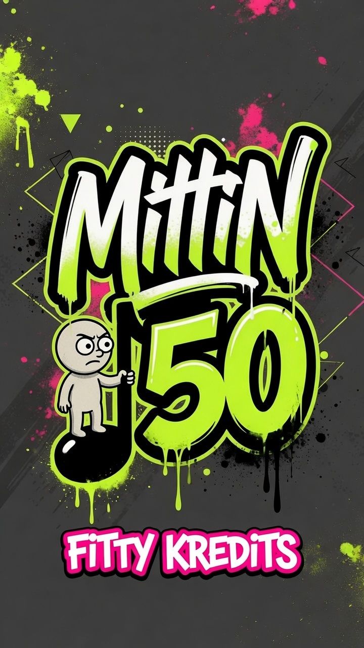 FiTTY KREDiTS artwork