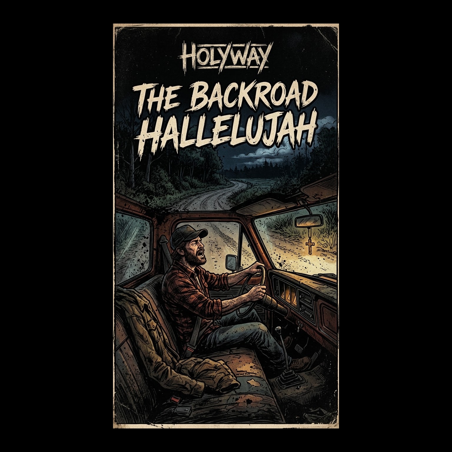 THE BACKROAD HALLELUJAH artwork