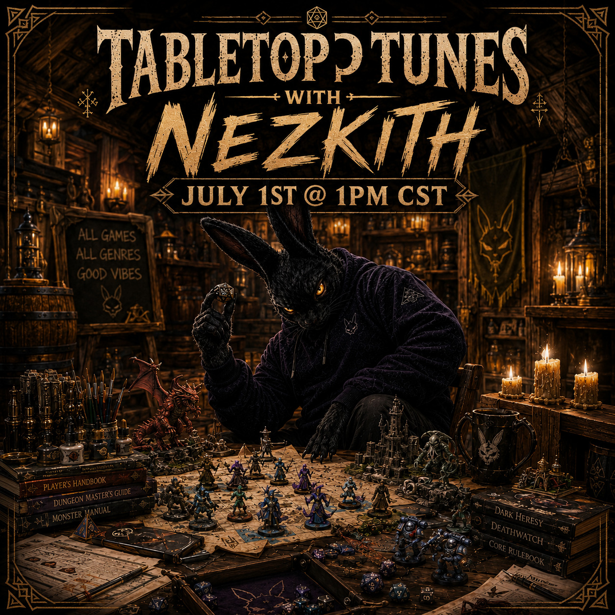 Tabletop Tunes #1 July 1st