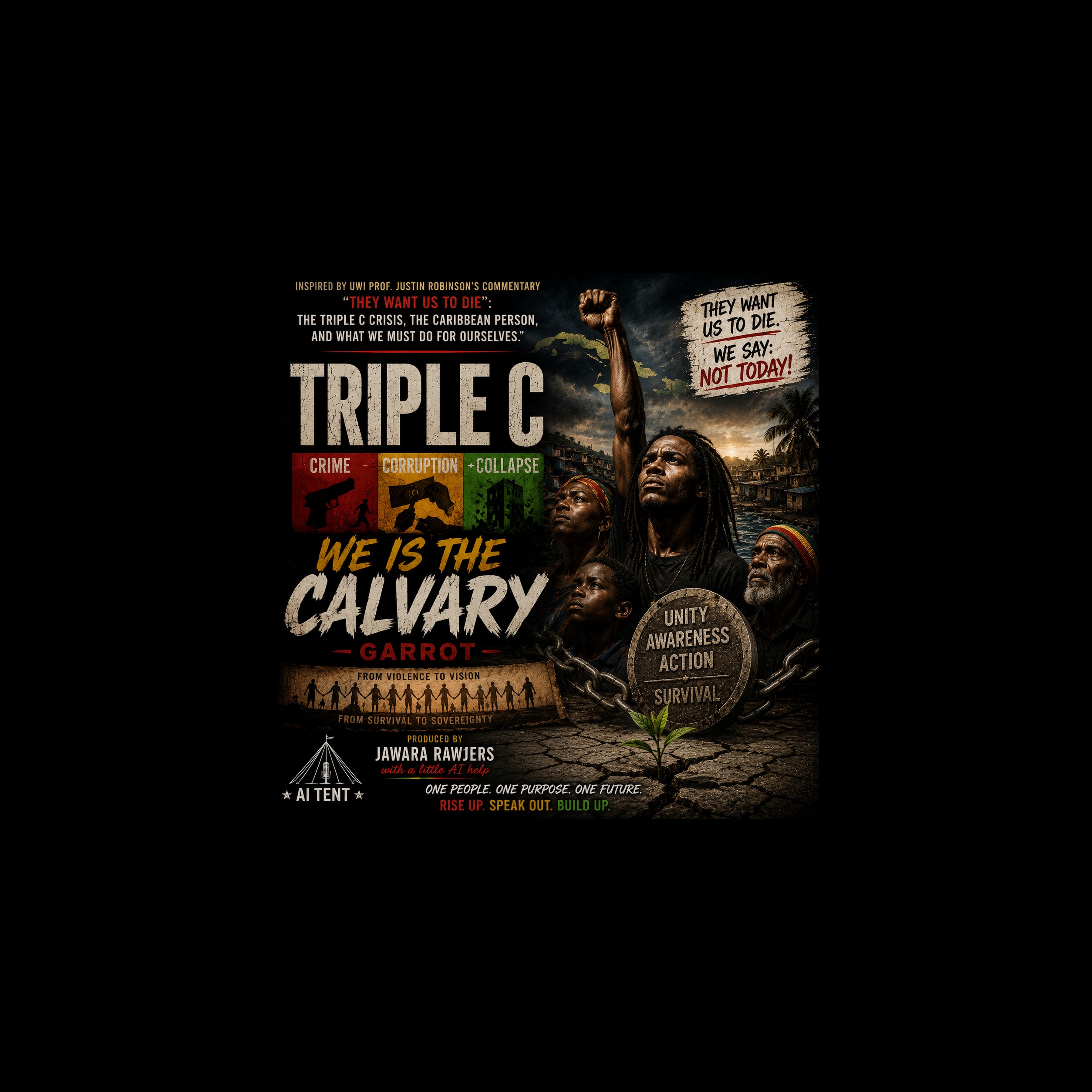 TRIPLE C (WE IS DE CAVALRY) - GARROT artwork