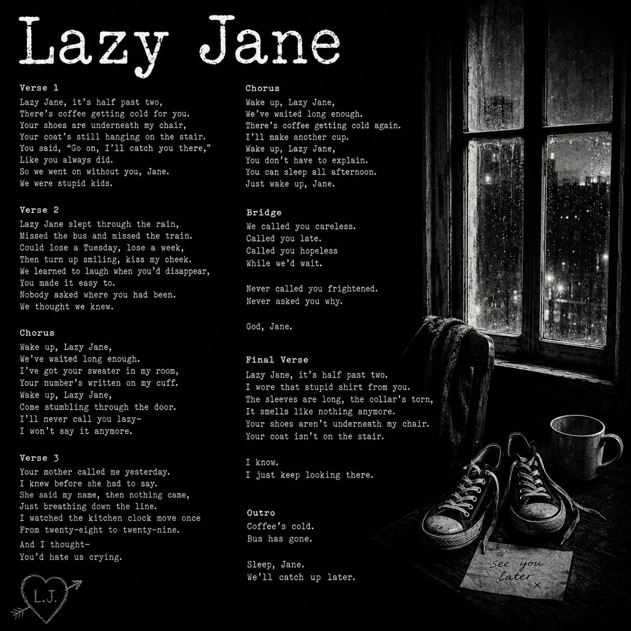 LAZY JANE artwork