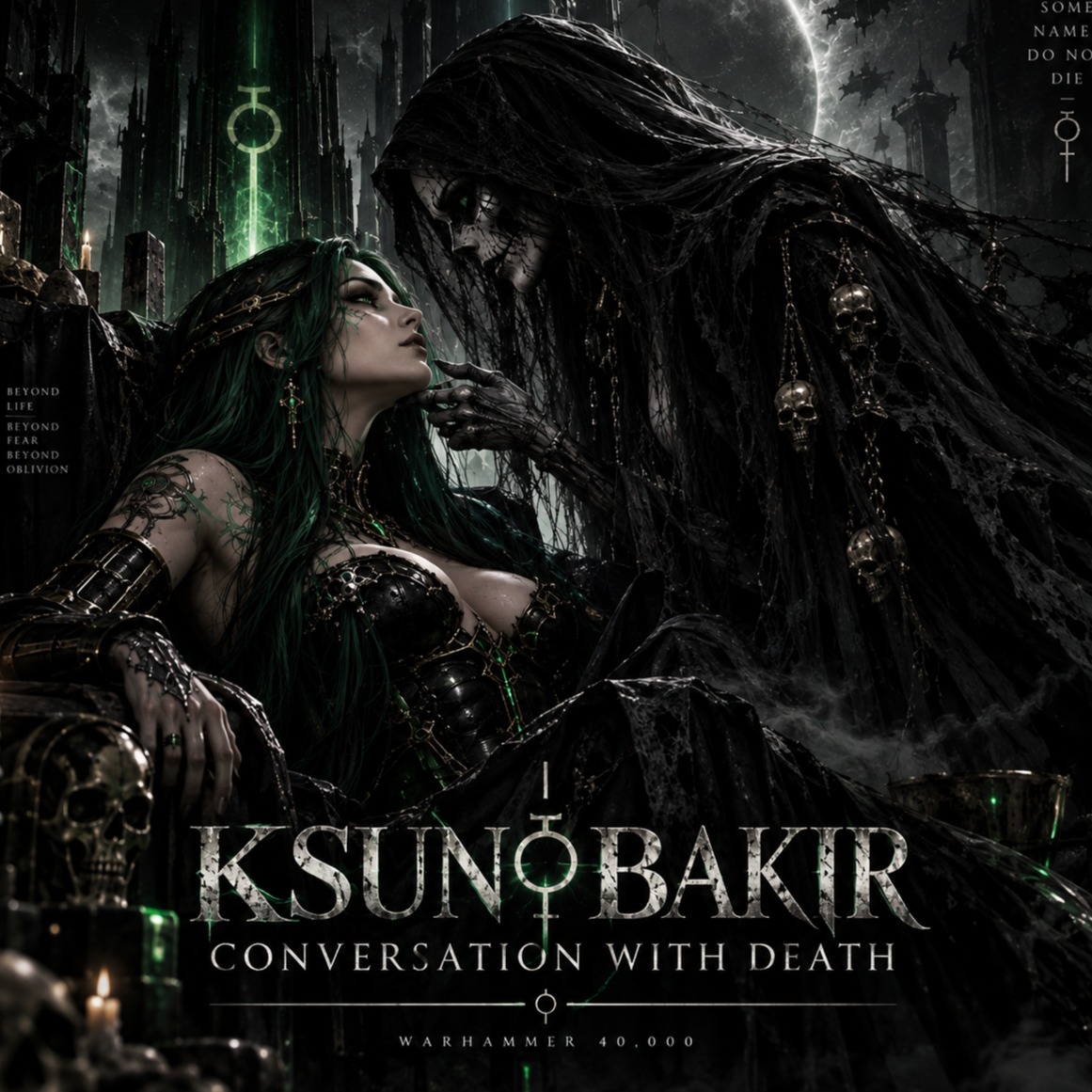 WH 40k. Ksun Bakir. Conversation with Death artwork