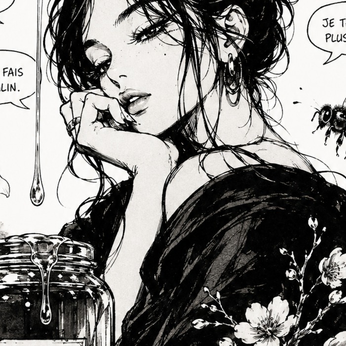 Miel, miel artwork