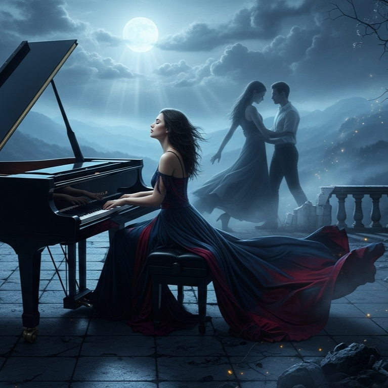 Forbidden Waltz in the Moonlight • Instrumental artwork