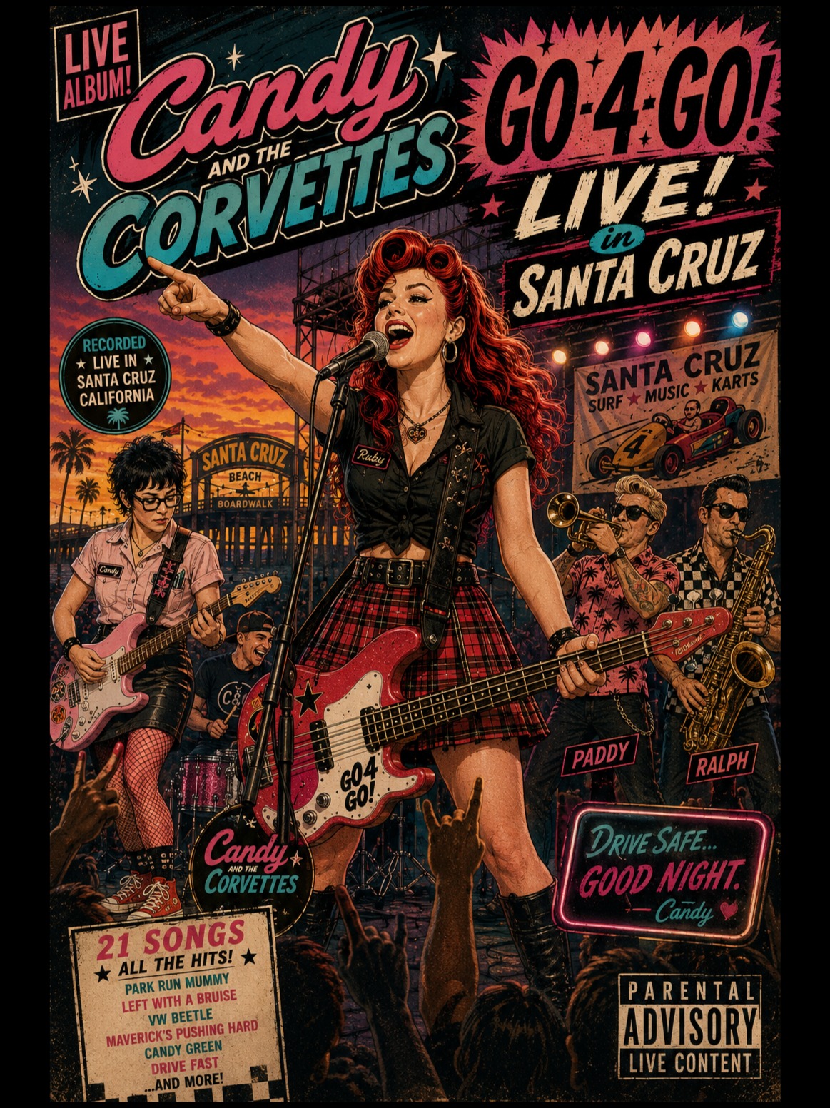 Go-4-Go! Live From Santa Cruz (Ruby on Lead Vocals) artwork
