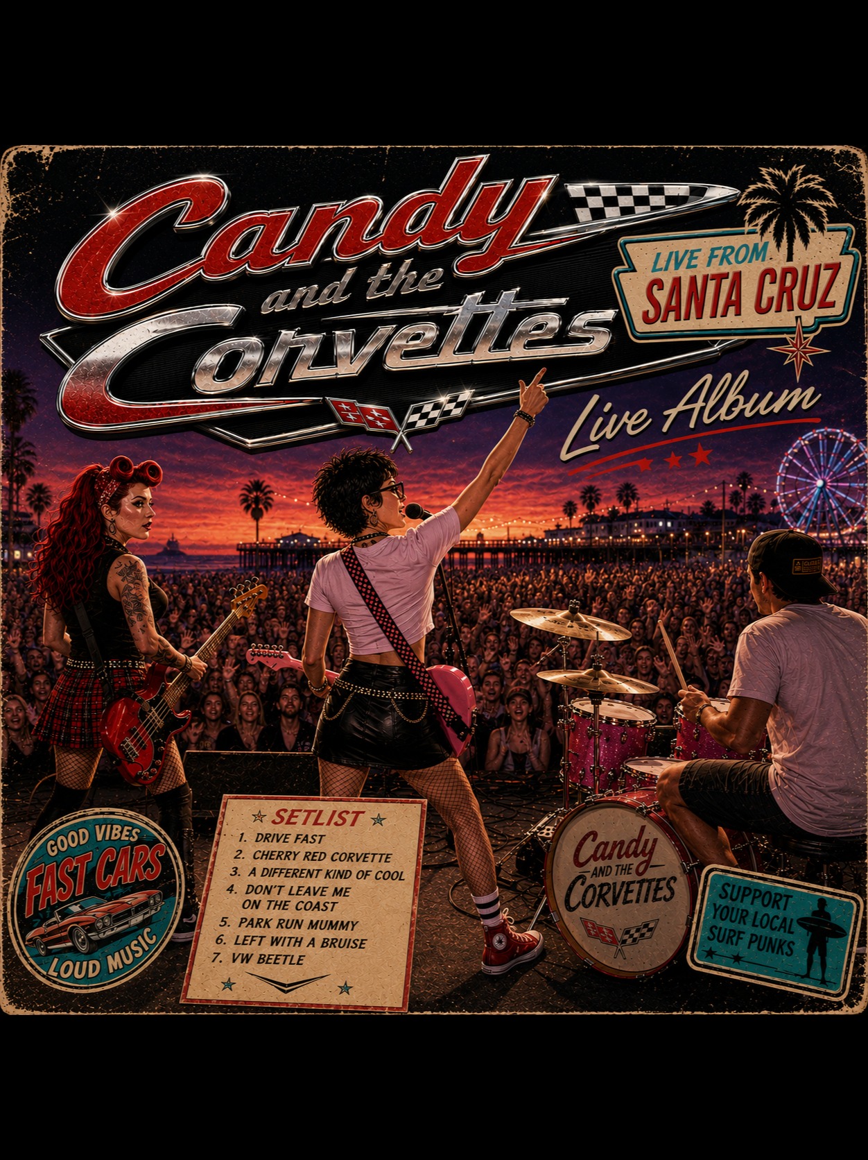 Left With a Bruise- Live at Santa Cruz artwork