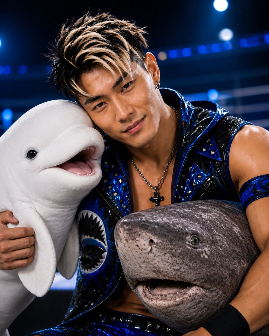 Belugas & Sleepy Sharks artwork