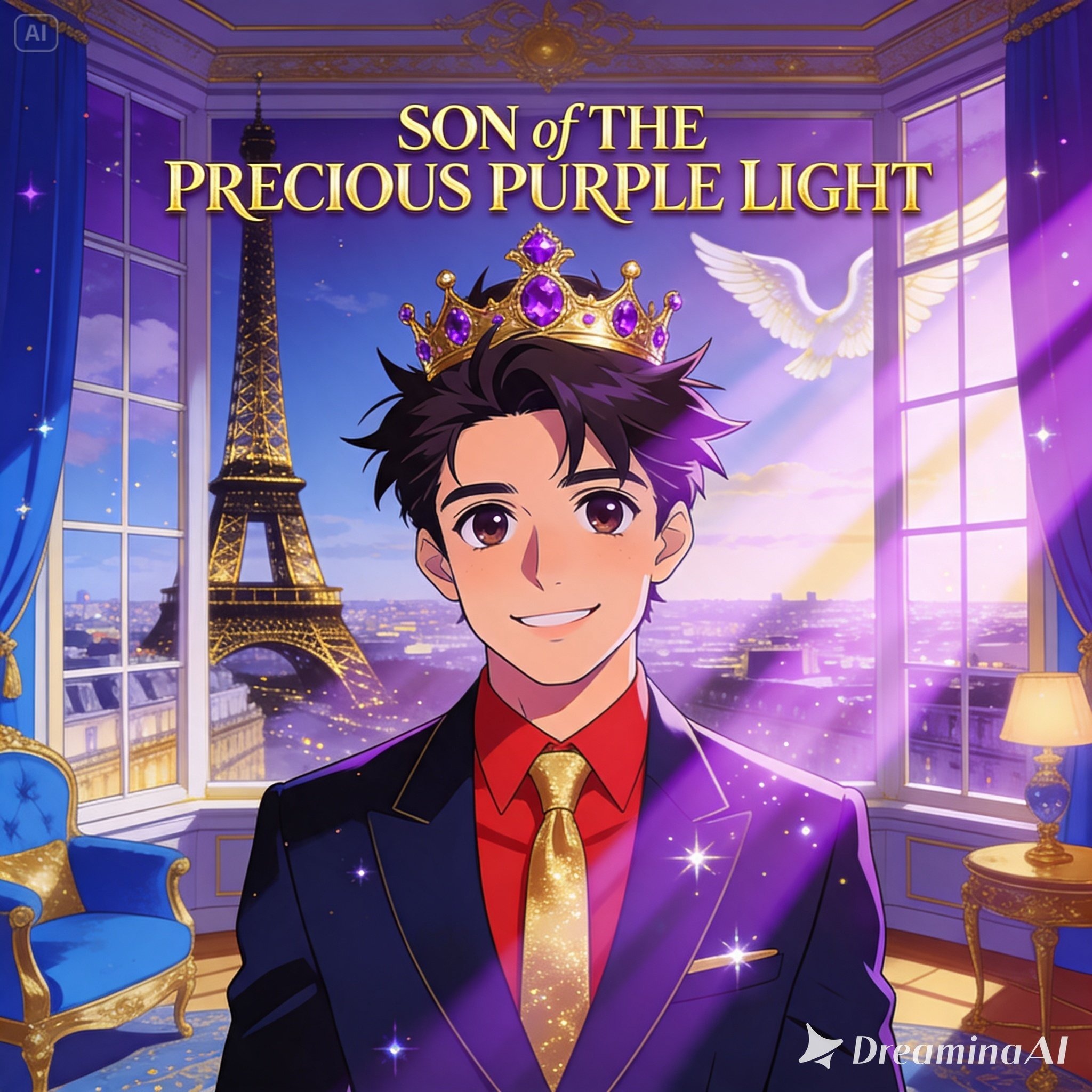 SON of THE MOST PRECIOUS PURPLE LIGHT artwork