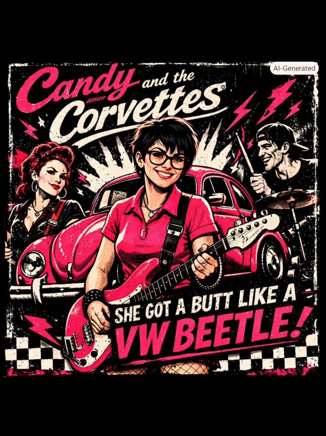 She got a butt like a VW Beetle (ALBUM Cut) artwork