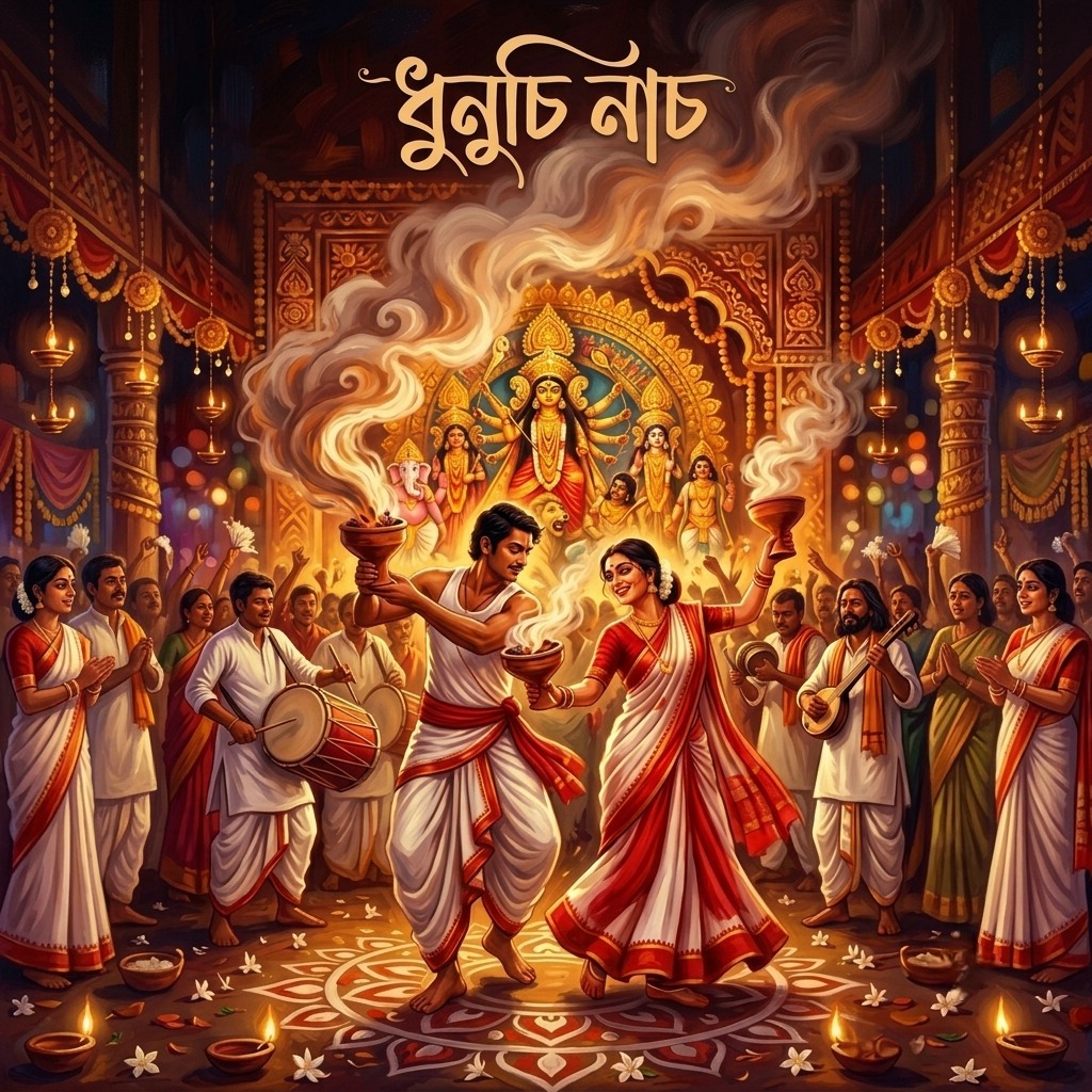 ধুনুচি নাচ artwork