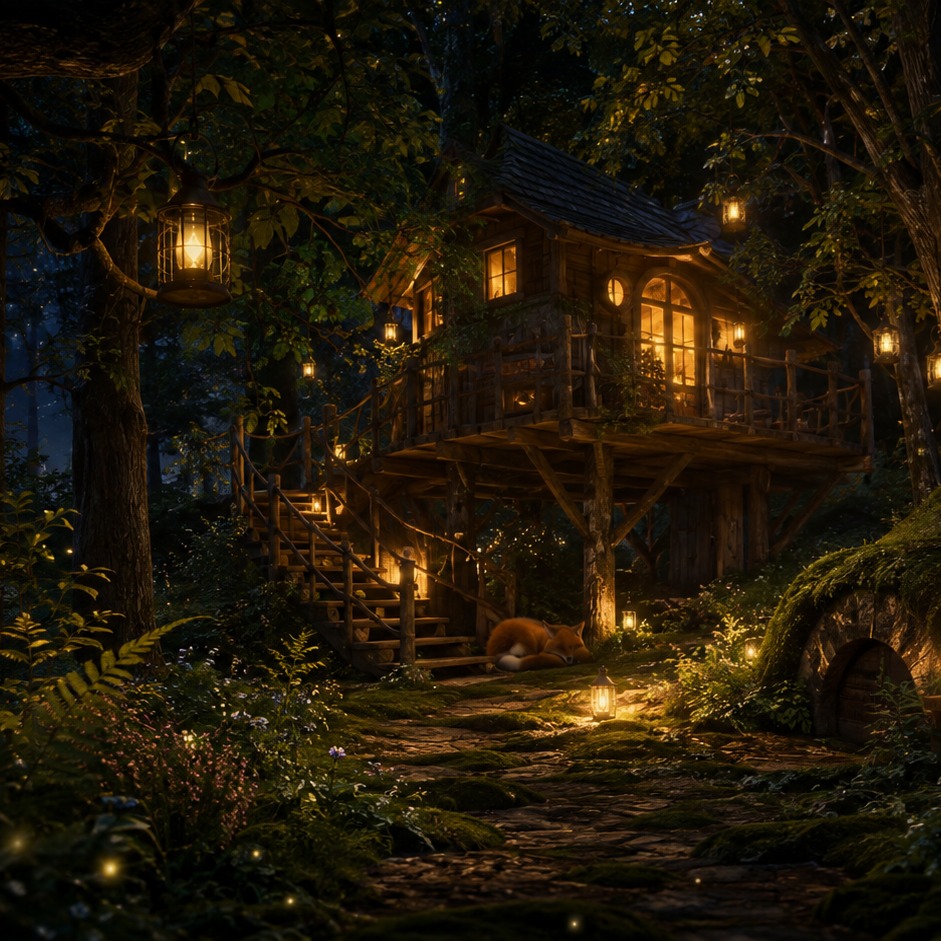 Home Between the Trees [STTZ Beyond the Image] artwork