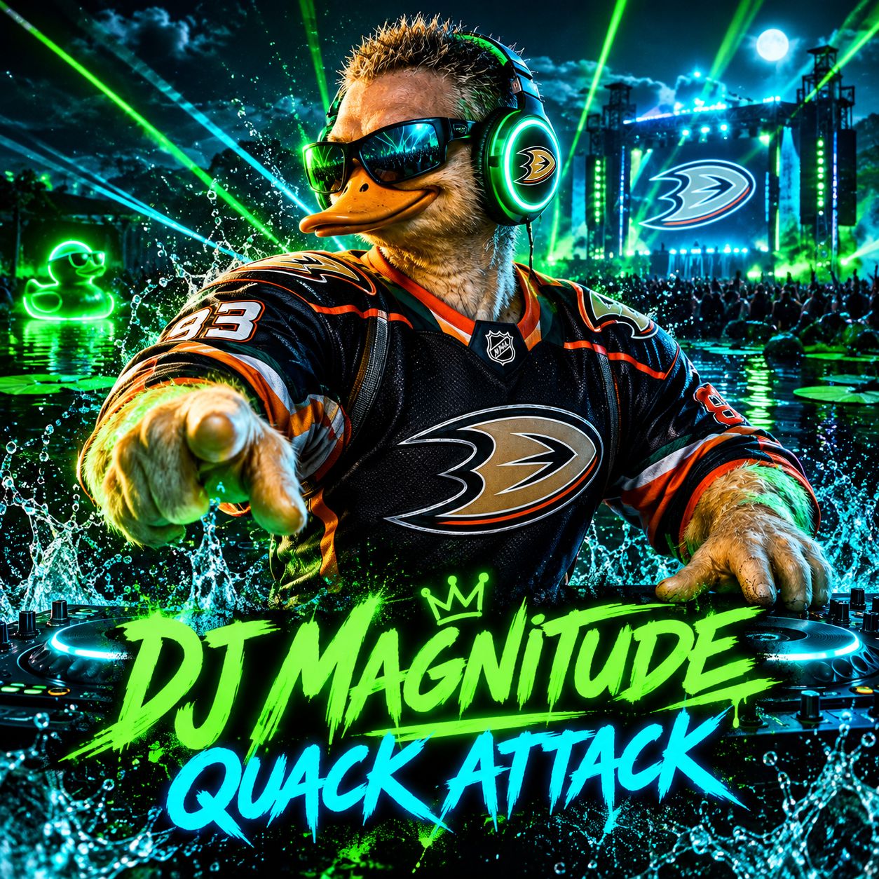 DJ Magnitude - Quack Attack (Duck Diss Track) artwork