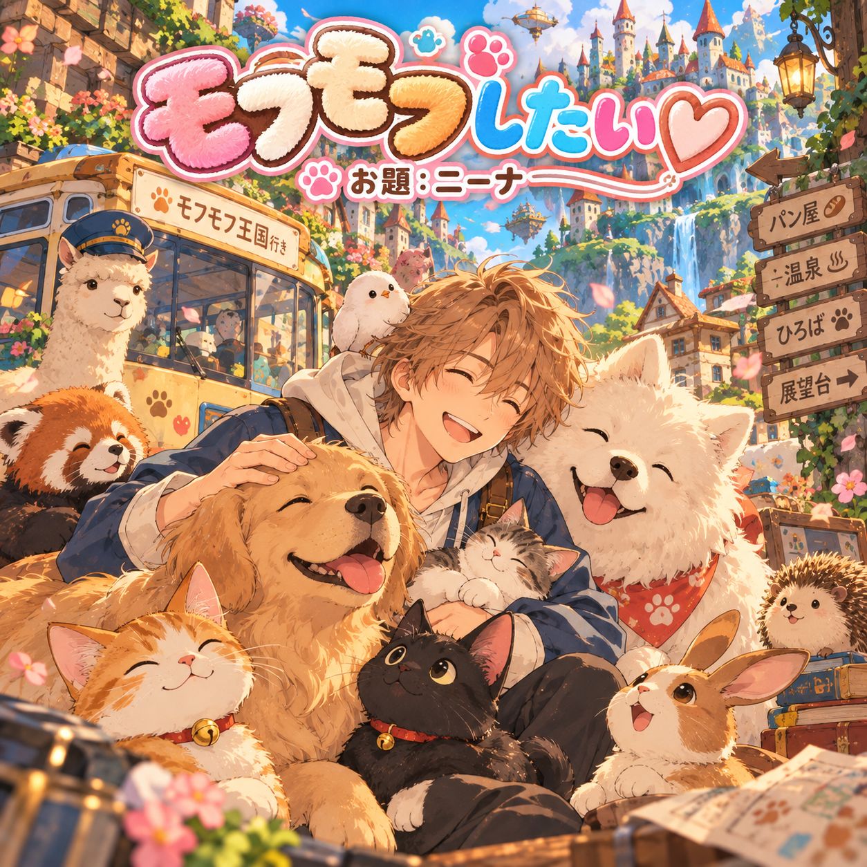 モフモフしたい♡｜お題：ニーナ artwork