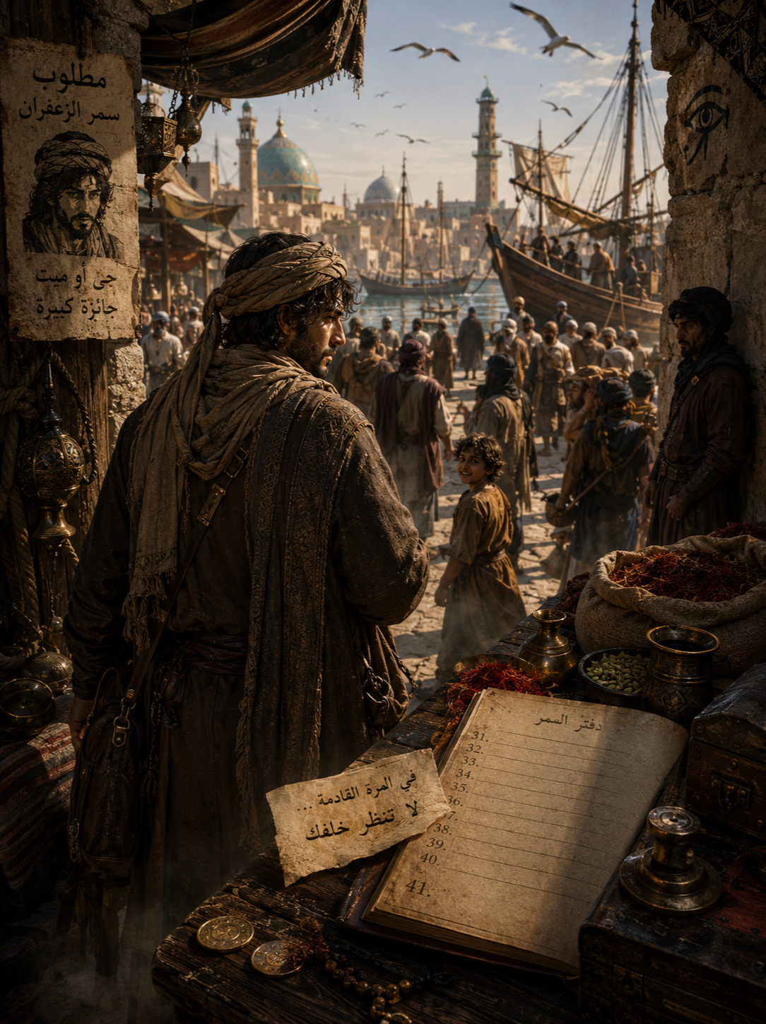 Saffran - The Harbor With a Thousand Eyes artwork